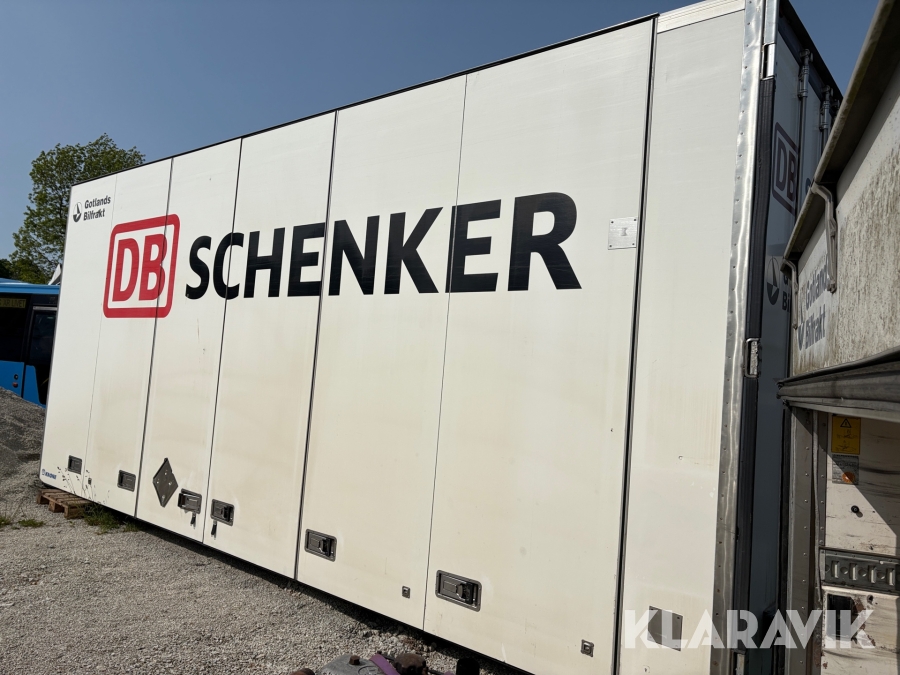 Skåp till lastbil Krone B7 7,55x2,6m med öppningsbar sida