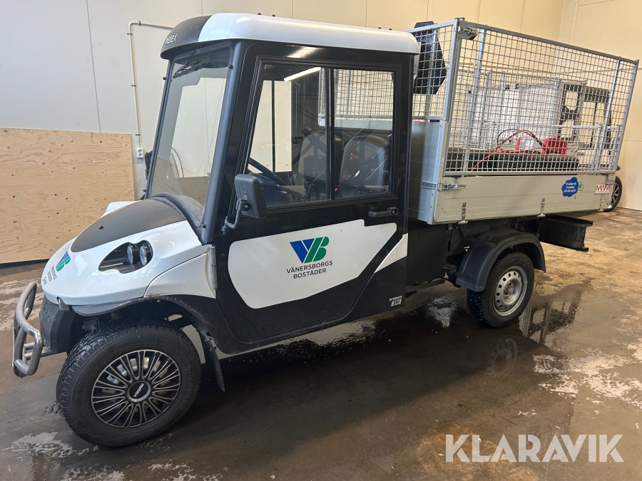 Golfbil Melex 391 med tippbart flak