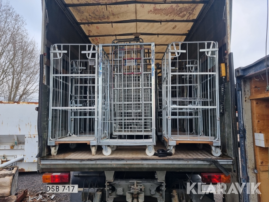 Varuvagnar/Postvagnar 25st, öppningsbara