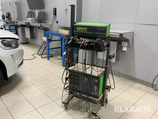 Fordonsdiagnostikstation Bosch MOT 151 med avgasmätare