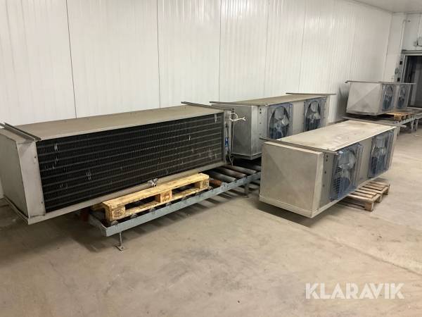 Fläktaggregat Fincoil FKP-9-12-3V-SS 4 st
