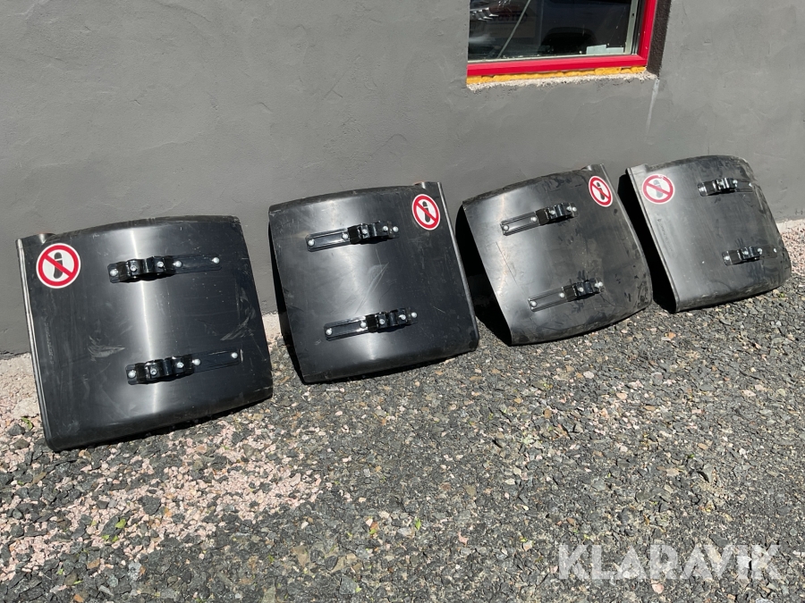 Skärmar Volvo  EW C,D och E 4st