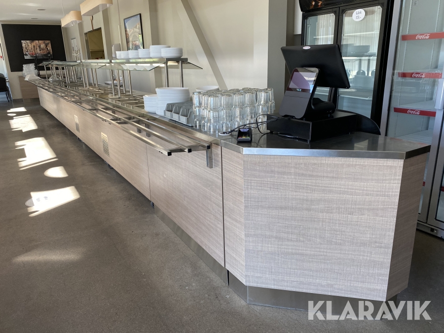 Serveringsmontrar 5st, kall och varm Vitrum