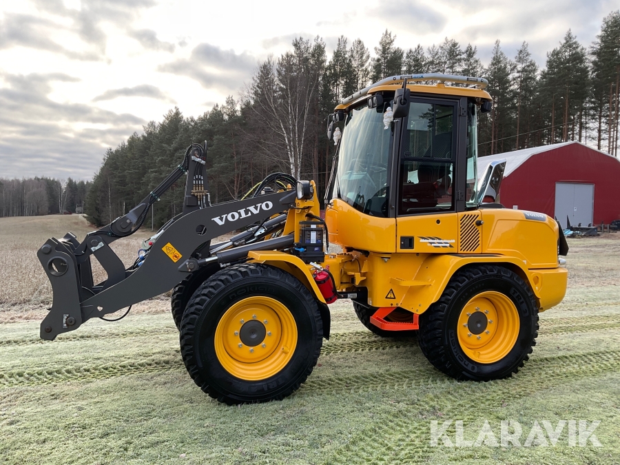 Hjullastare Volvo L35GT inklusive redskap