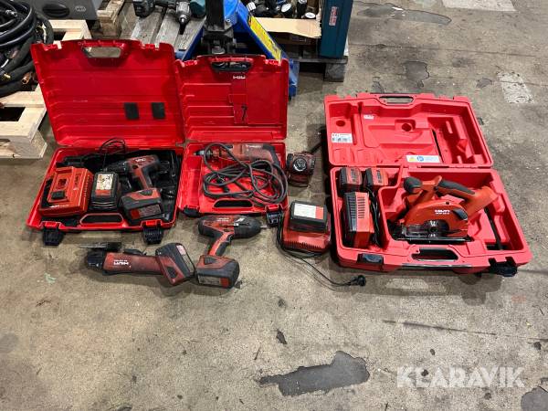 Diverse handverktyg Hilti