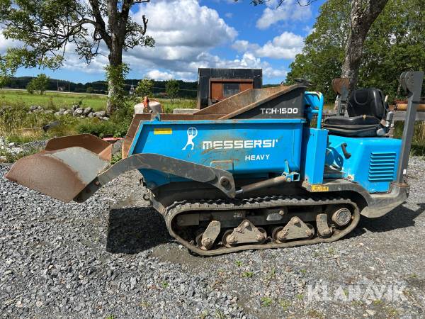 Dumper Messersi TCH-1500 Heavy självlastande