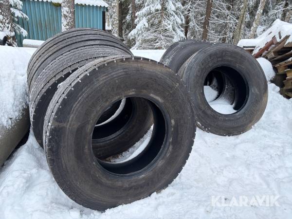 Lastbilsdäck Good Year / Bridgestone 315/80R22.5 / 385/65R22.5 M+S Vinter