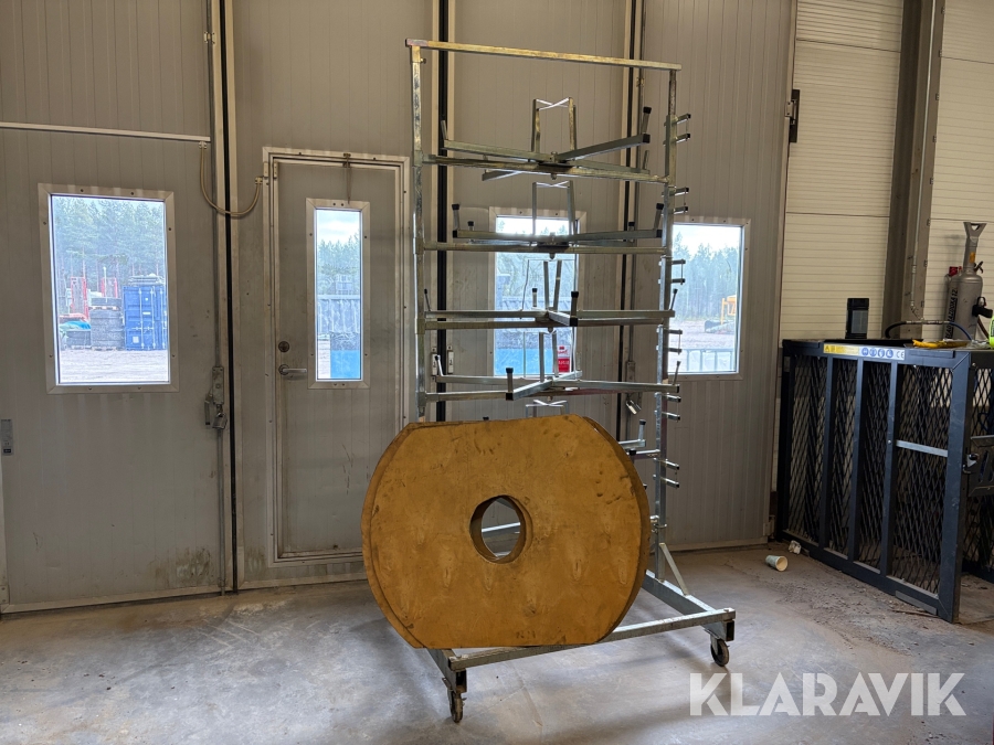 Slangkarusell med 6 st hyllor