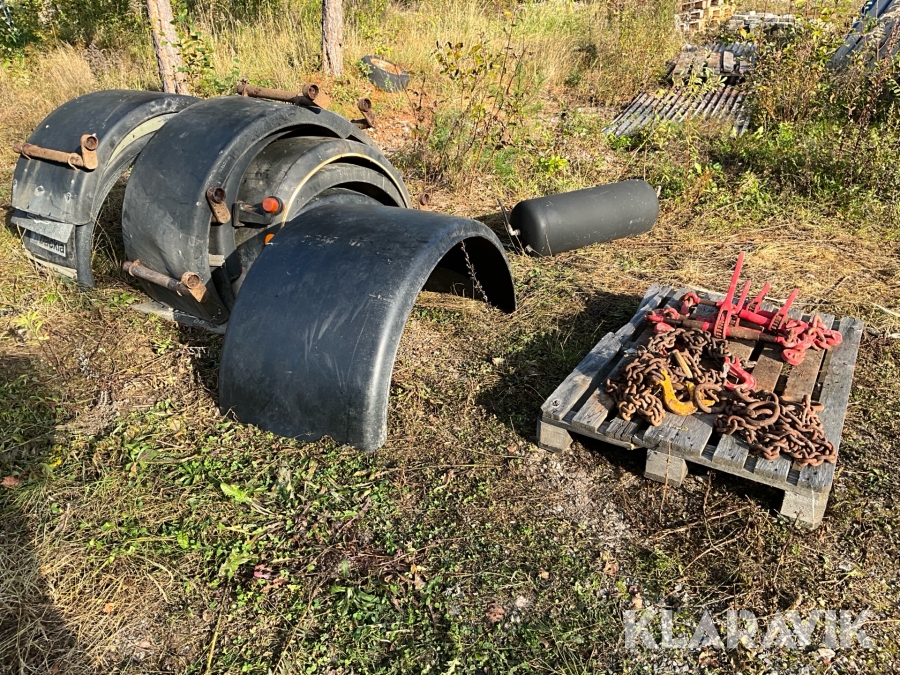 Lastbilstillbehör skärmar och kättingar