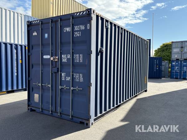Isolerad container 20 fot extra hög
