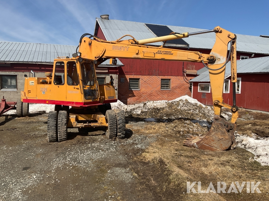 Grävmaskin Bröyt X21
