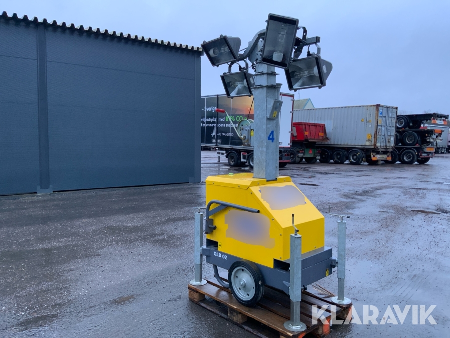 Belysningsmast Atlas Copco QLB 02