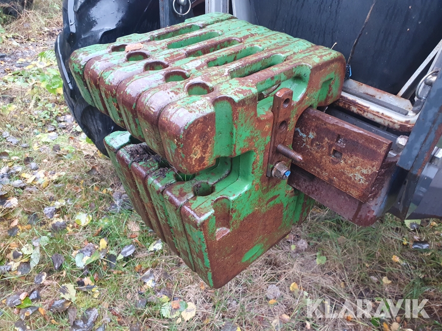 Frontvikter 9 st John Deere