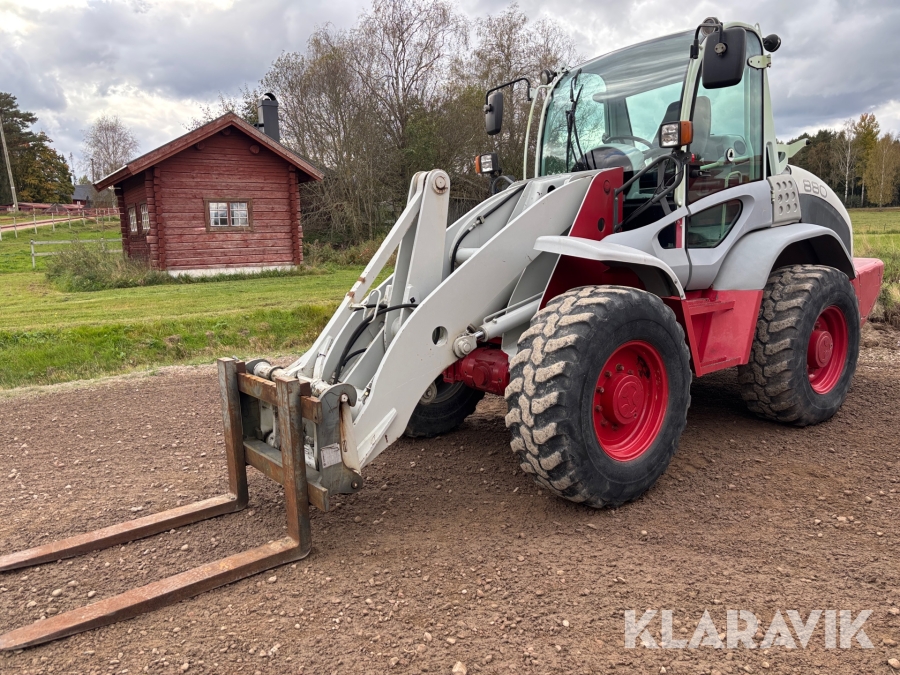 Lastmaskin Kramer Allrad 880 Eco speed SU med redskap