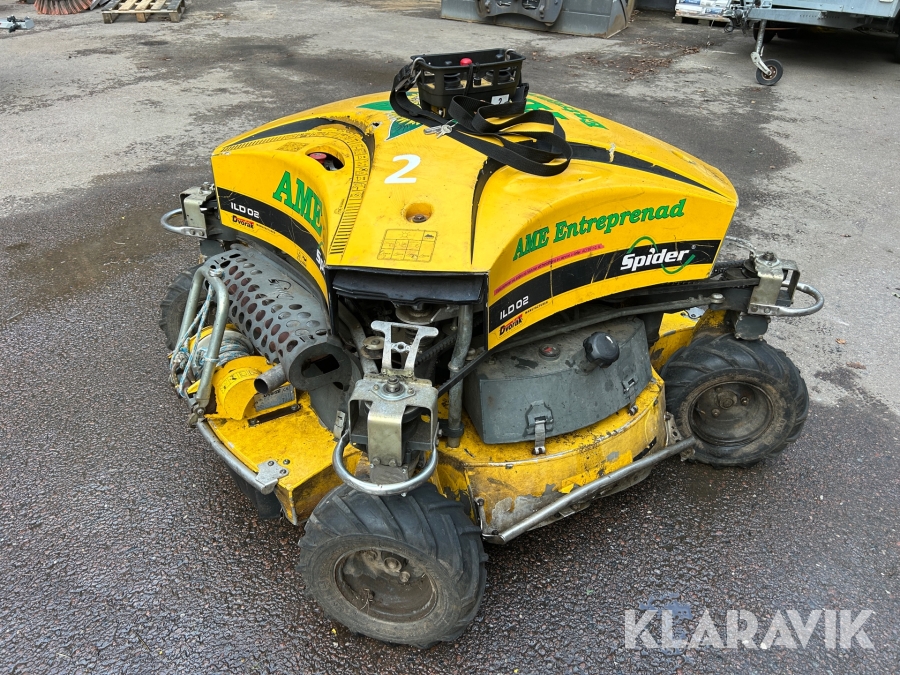 Släntklippare Spider ILD 02 radiostyrd