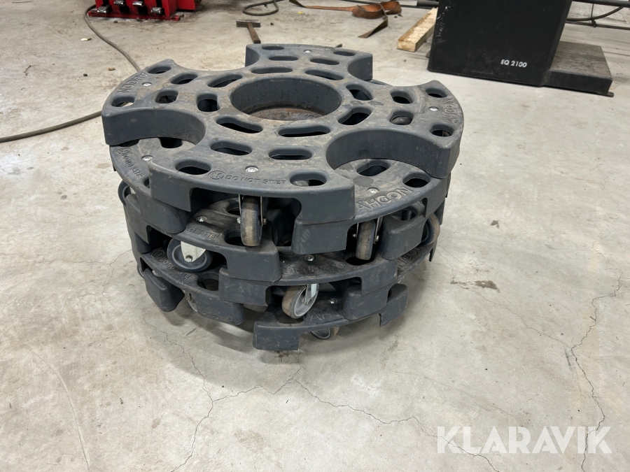 Däckvagnar AHCON 4st