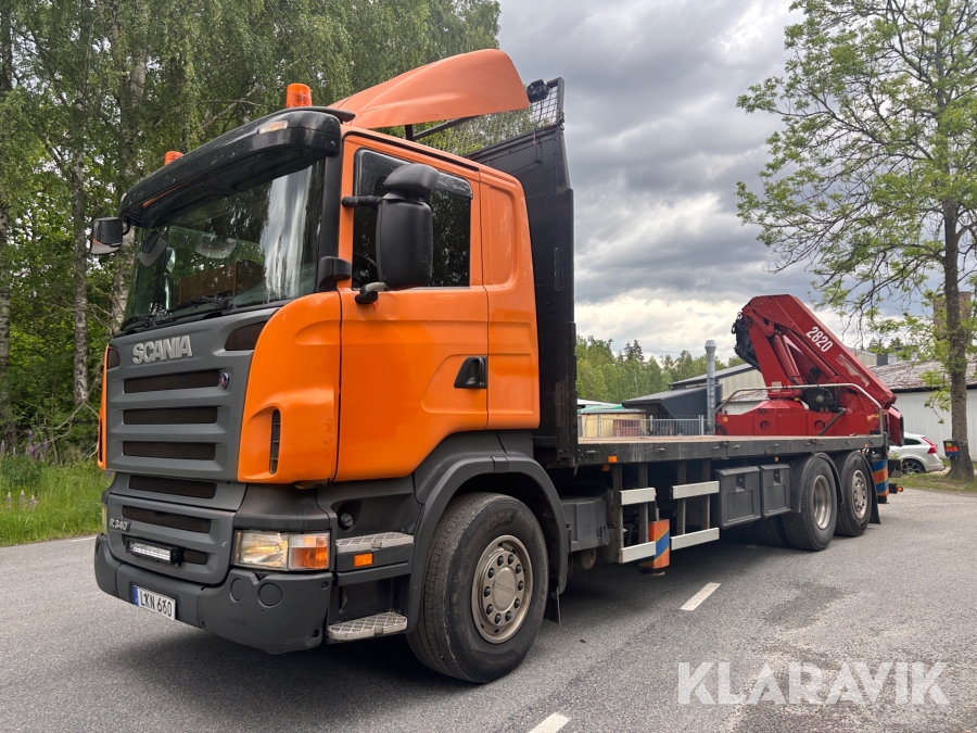 Kranbil Scania R340