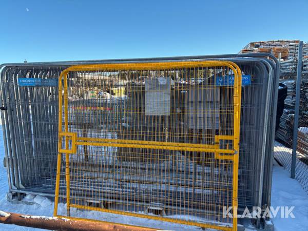 Paket med byggstängsel Nils Ahlgren 3,50m