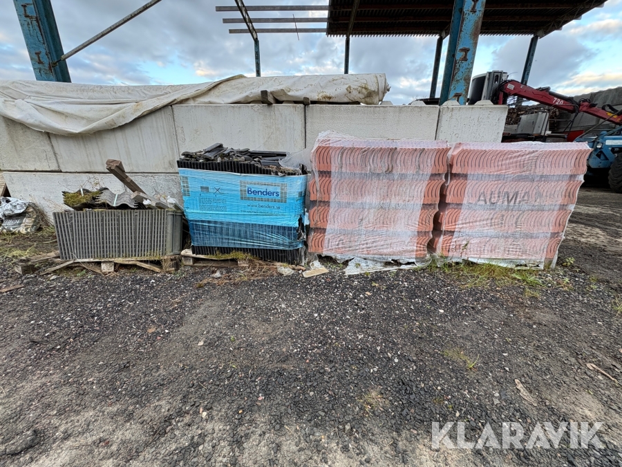 Parti med takpannor Benders & Laumans