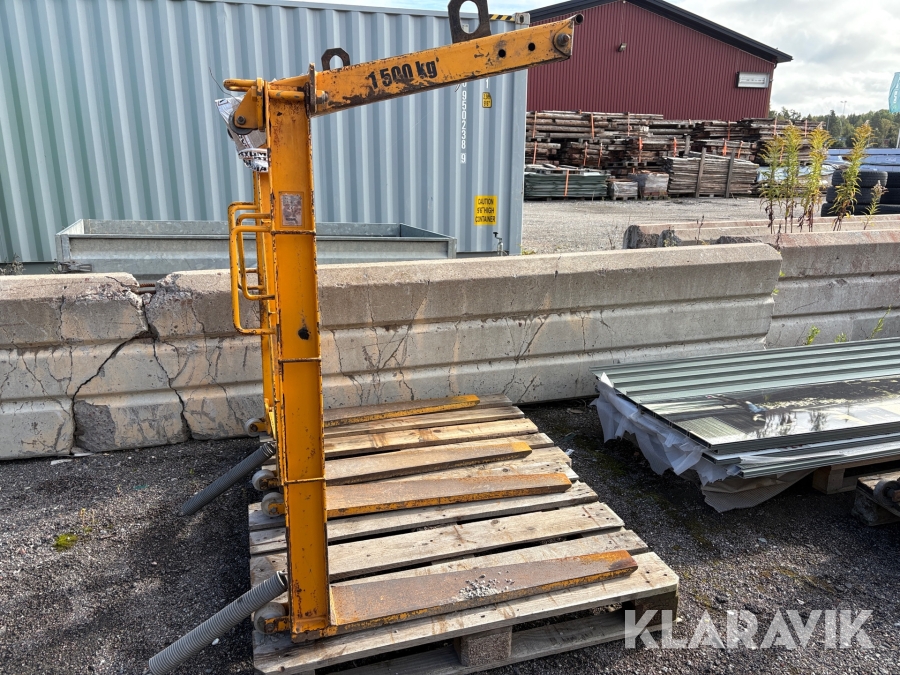 Pallgafflar till kran bedsab PGH2
