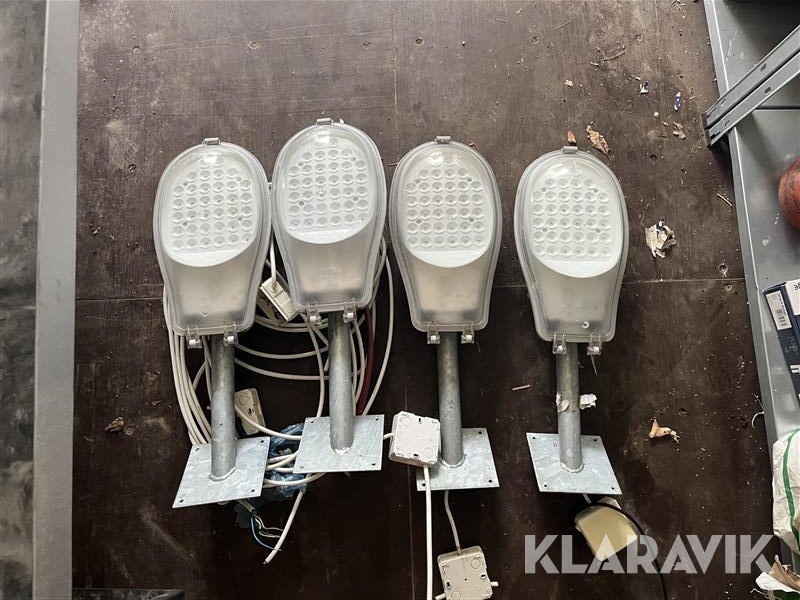 Gårdsbelysning Pelsan 4 st