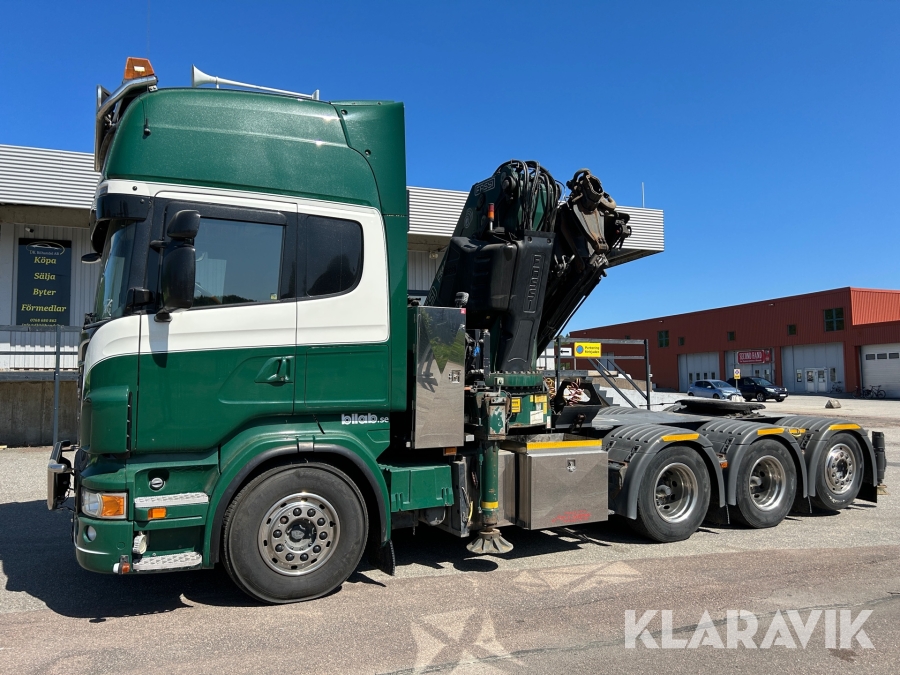 Kranbil Scania 124 480