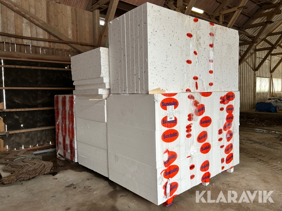 Markisolering Sundolitt 1200 x 2400 x 100 mm 62 st skivor