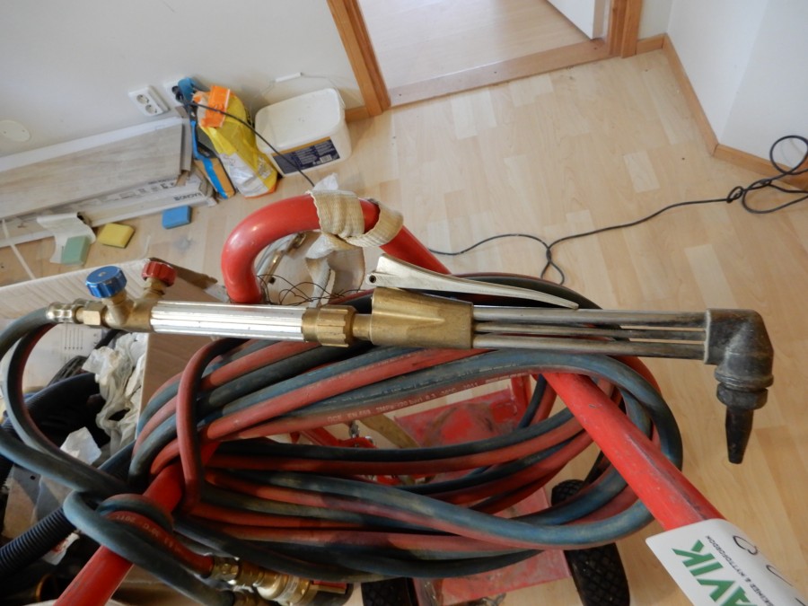 Slangpaket, Gas med svetsvagn m.m