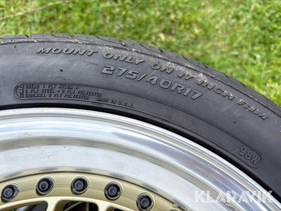 Däck Cooper 275/40R17, Östhammar, Klaravik auktioner