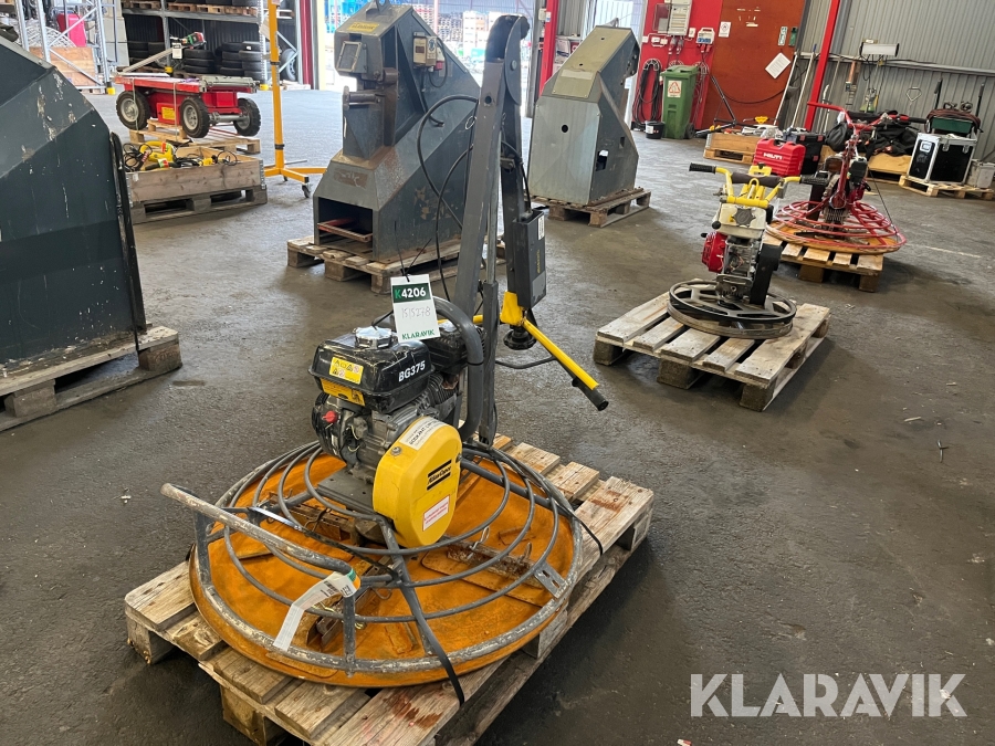 Bensindriven Glättare Atlas Copco BG 375 P
