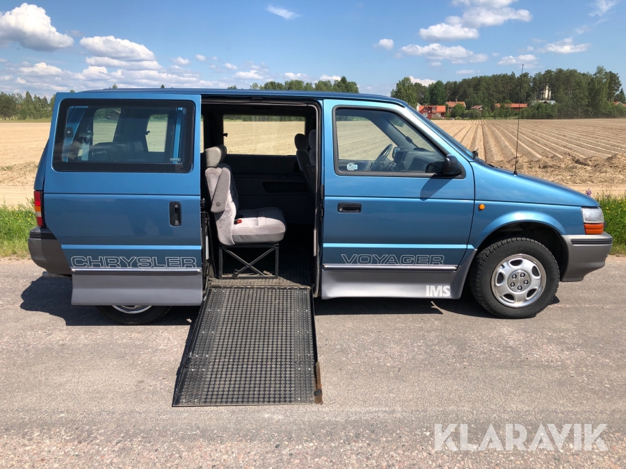 Handikappbil  Chrysler Voyager 6500 mil