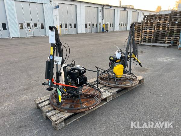 Glättare Atlas Copco, Husqvarna Bg 375