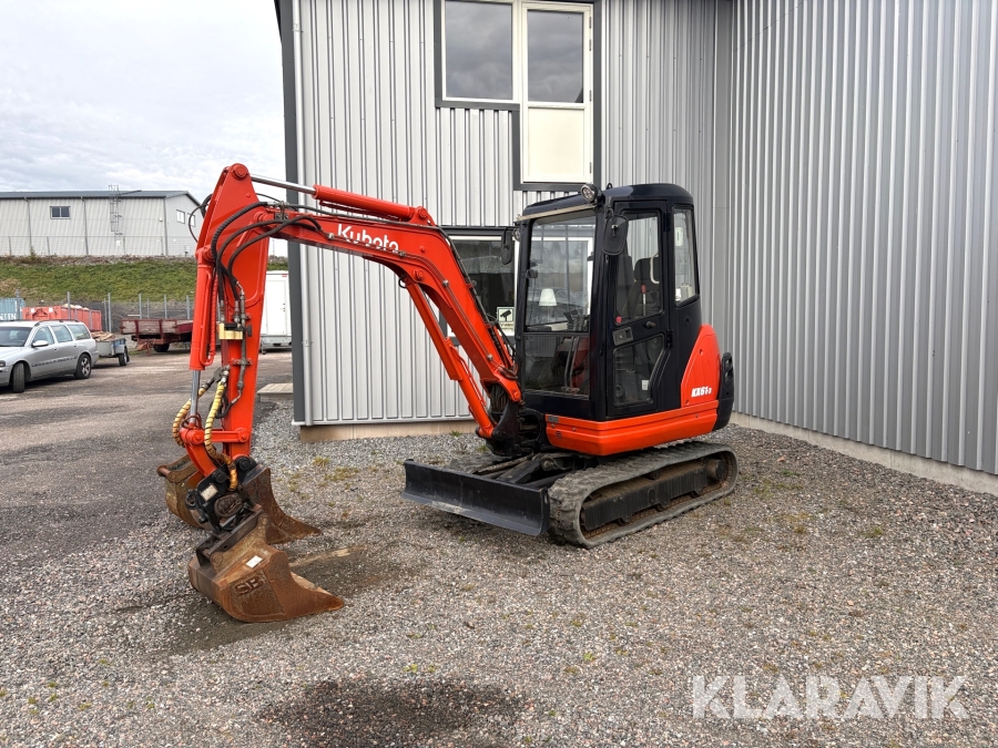 Grävmaskin Kubota KX61-3