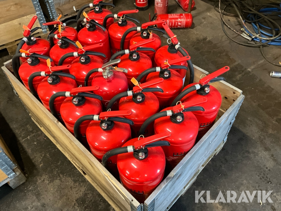 Brandsläckare Securitas 20 st Skumsläckare