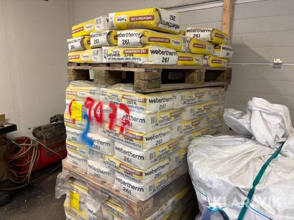 Putsbruk 69 st Weber Weberbase 261