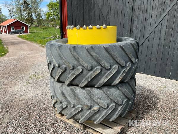 Dubbelmontage Michelin 540/65R30
