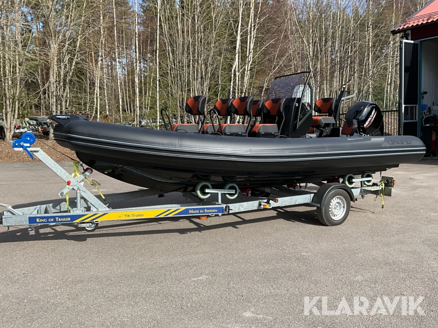 Ribbåt Grand Drive 0600 med 150hk Mercury inkl Båttrailer