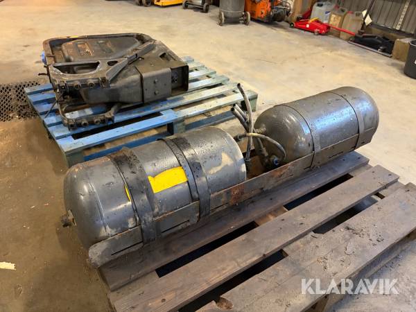 Lufttankar Volvo FH16 580 Tridem 2st