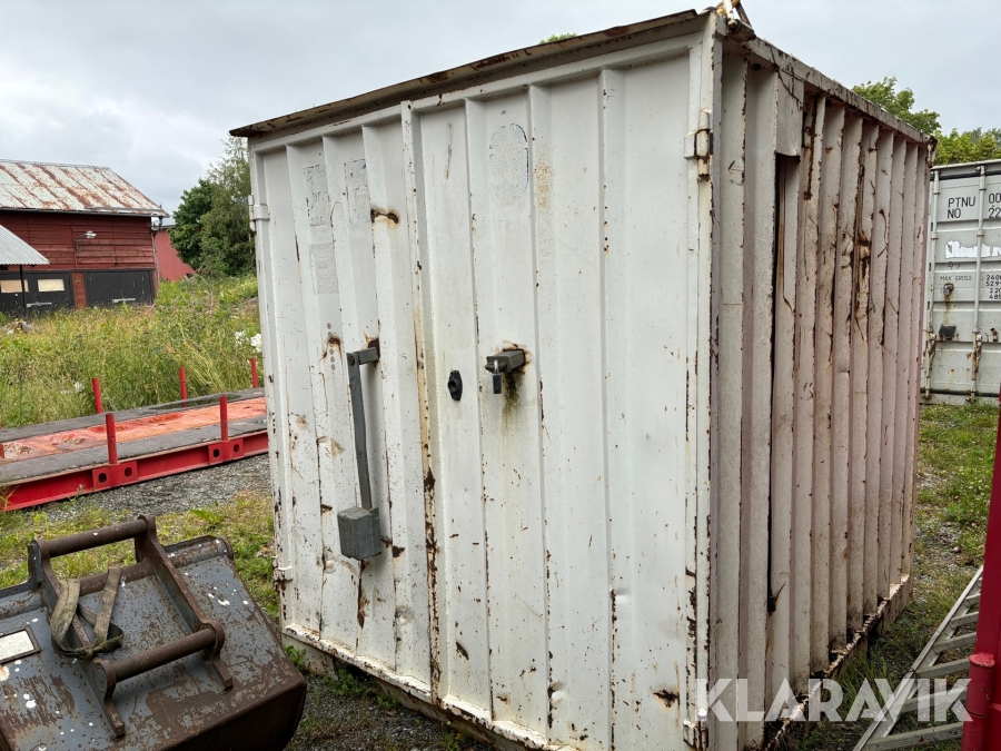 Isolerad 8-fots container