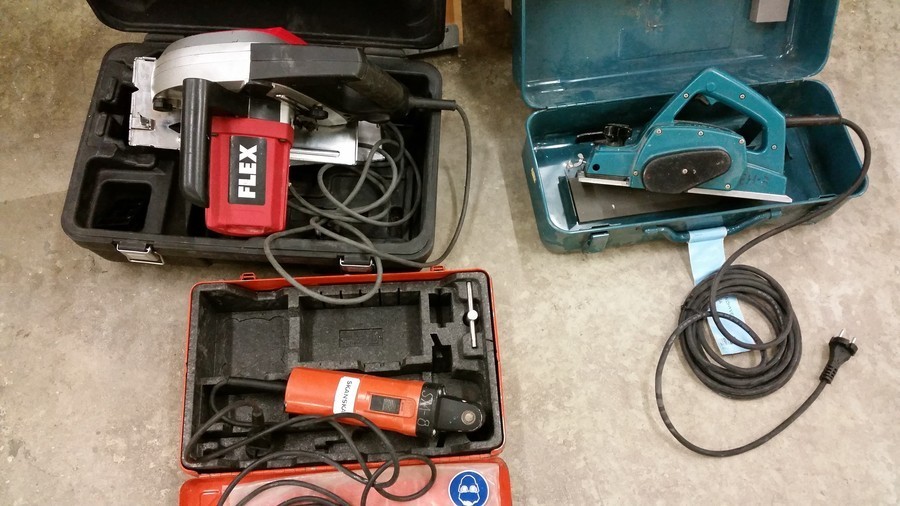 Cirkelsåg + Multimaskin + Handhyvel