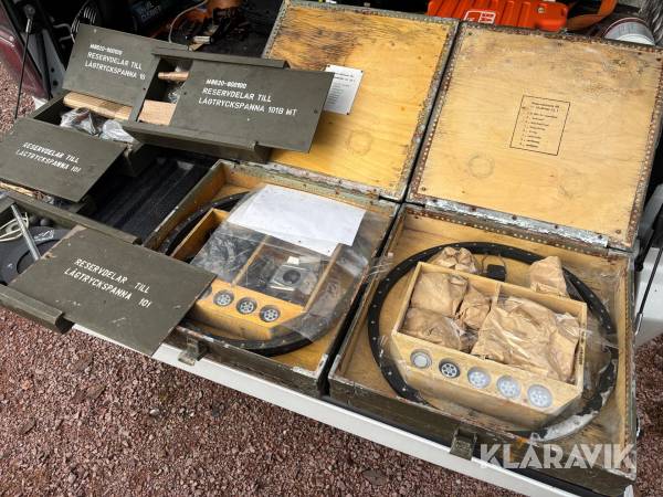 Reservdelar till kokvagn Militärt