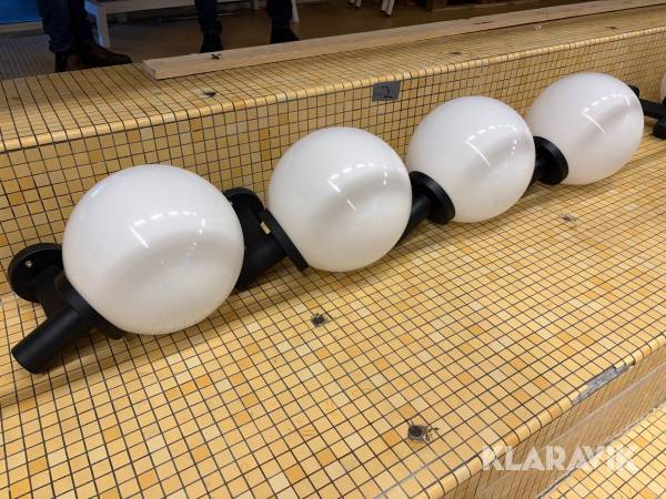 Väggarmaturer Elenco IP 23 4 st