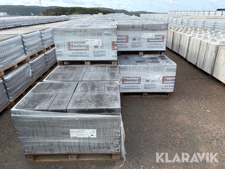 Betongplattor Benders City stormix 15 pall