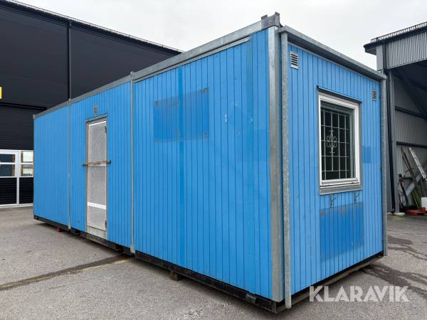 Personalmodul med toalett & dusch Moelven OMTDW6