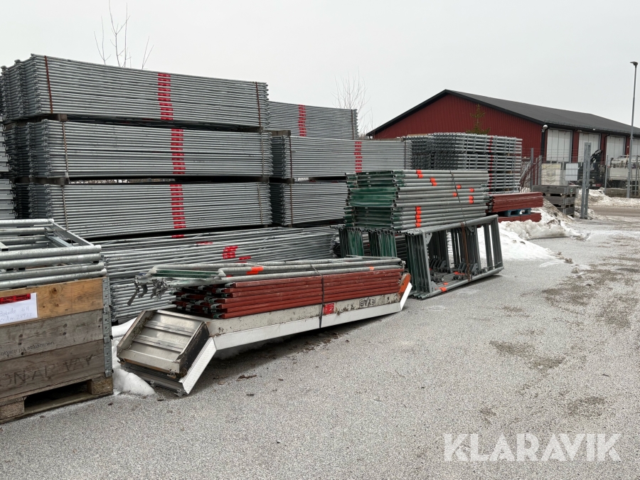 Byggställning Layher/Assco 223kvm