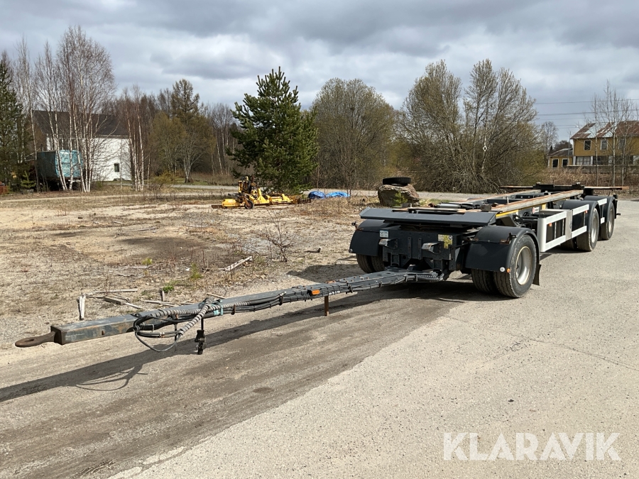 Lastväxlarsläp Istrail PKW 186 med tipp och glider
