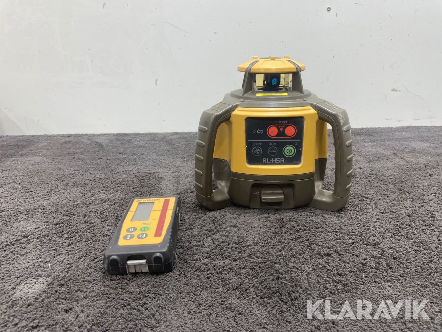 Planlaser, lasermottagare Topcon RL-H5A, LS-100D