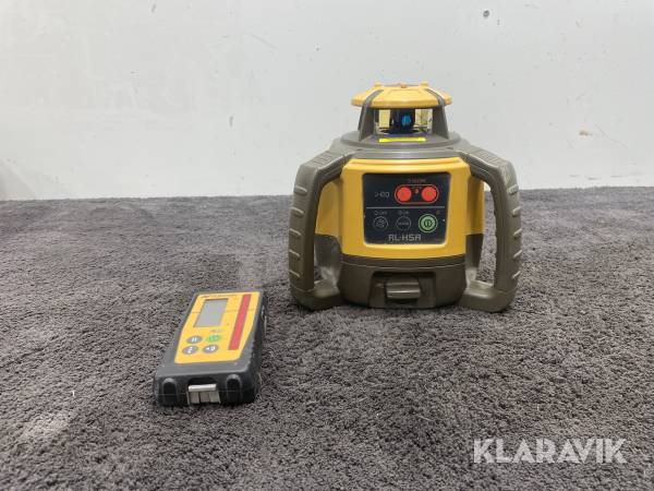 Planlaser, lasermottagare Topcon RL-H5A, LS-100D