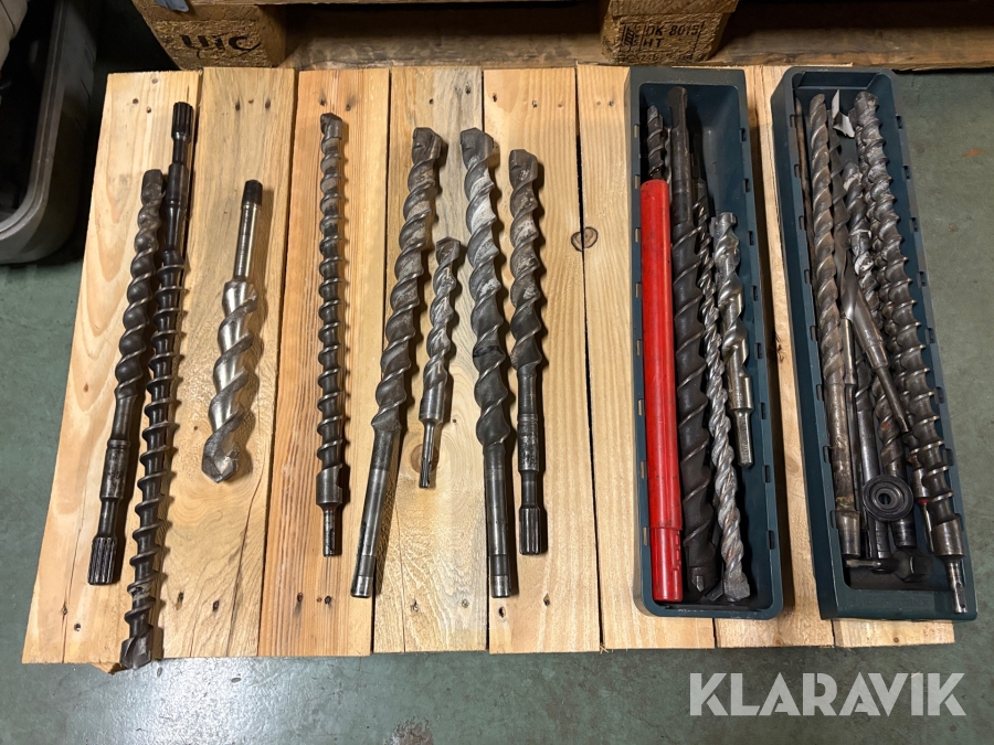 Borr | Blandade storlekar & dimensioner