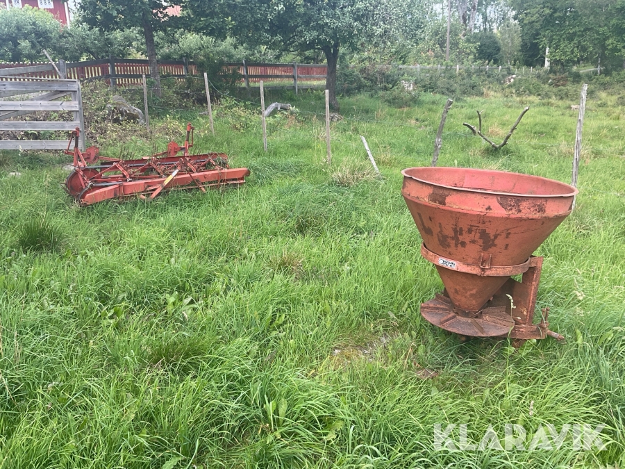 Gödningsspridare & Sidoräffsa Melichar-Maskiner / Fransgård HE-210